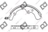 DJ PARTS BS1045 Brake Shoe Set